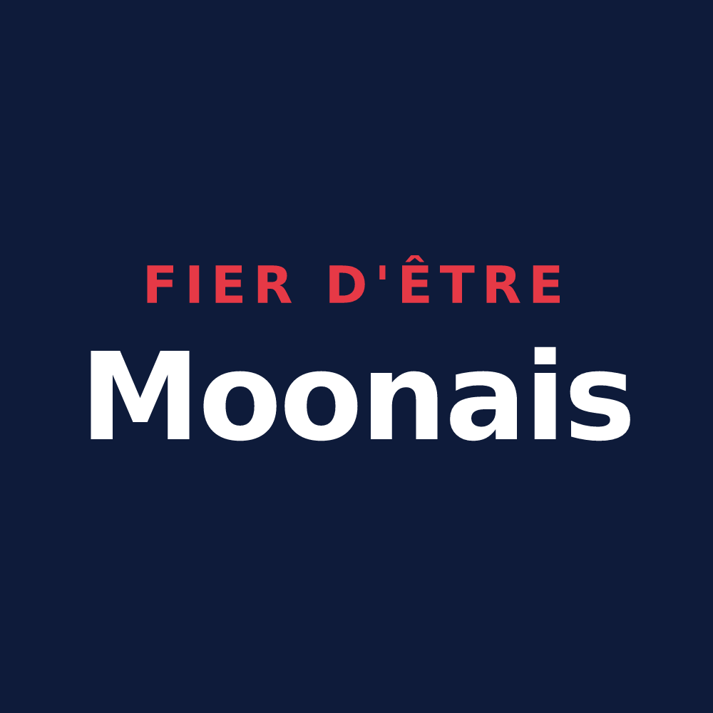 T-shirt « Fier d'être Moonais » — design pour Moon-sur-Elle