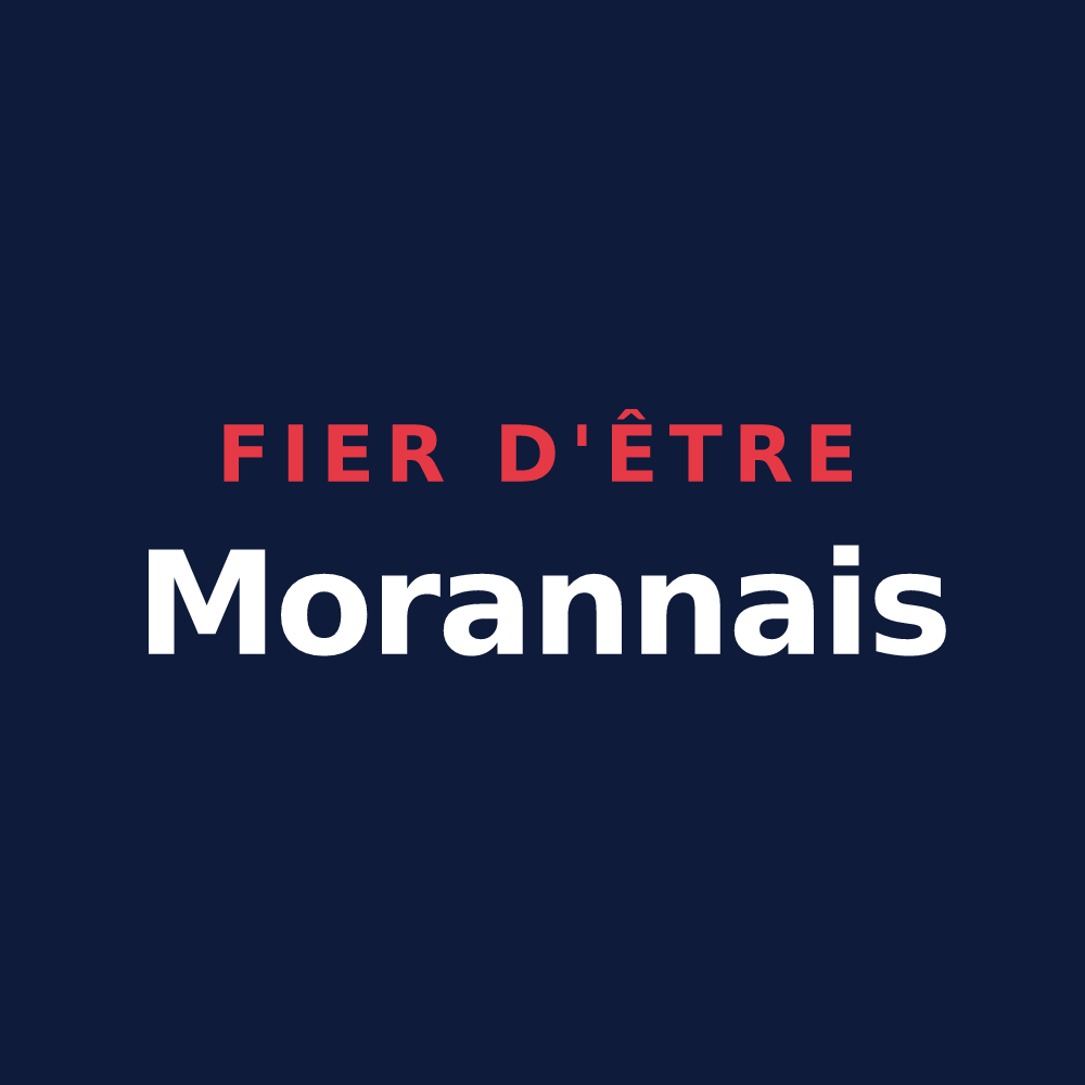 T-shirt « Fier d'être Morannais » — design pour Morannes sur Sarthe-Daumeray