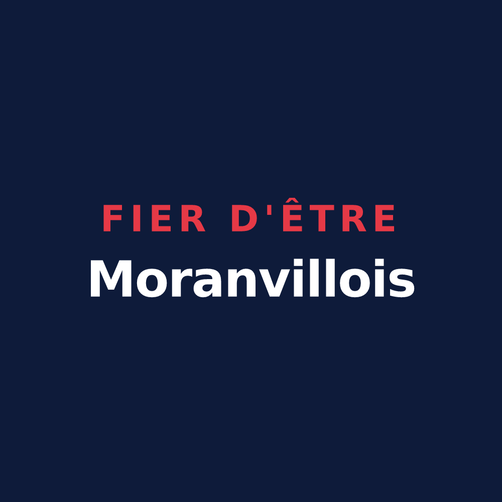 T-shirt « Fier d'être Moranvillois » — design pour Moranville