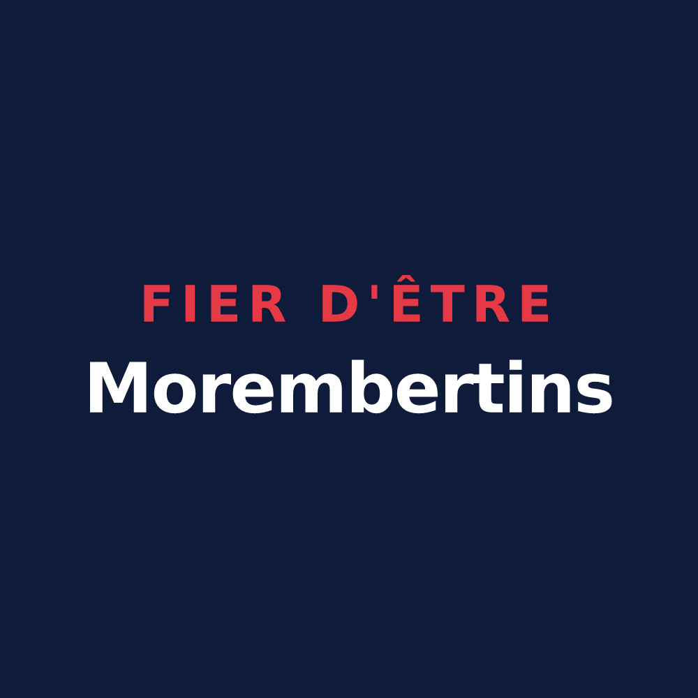 T-shirt « Fier d'être Morembertins » — design pour Morembert