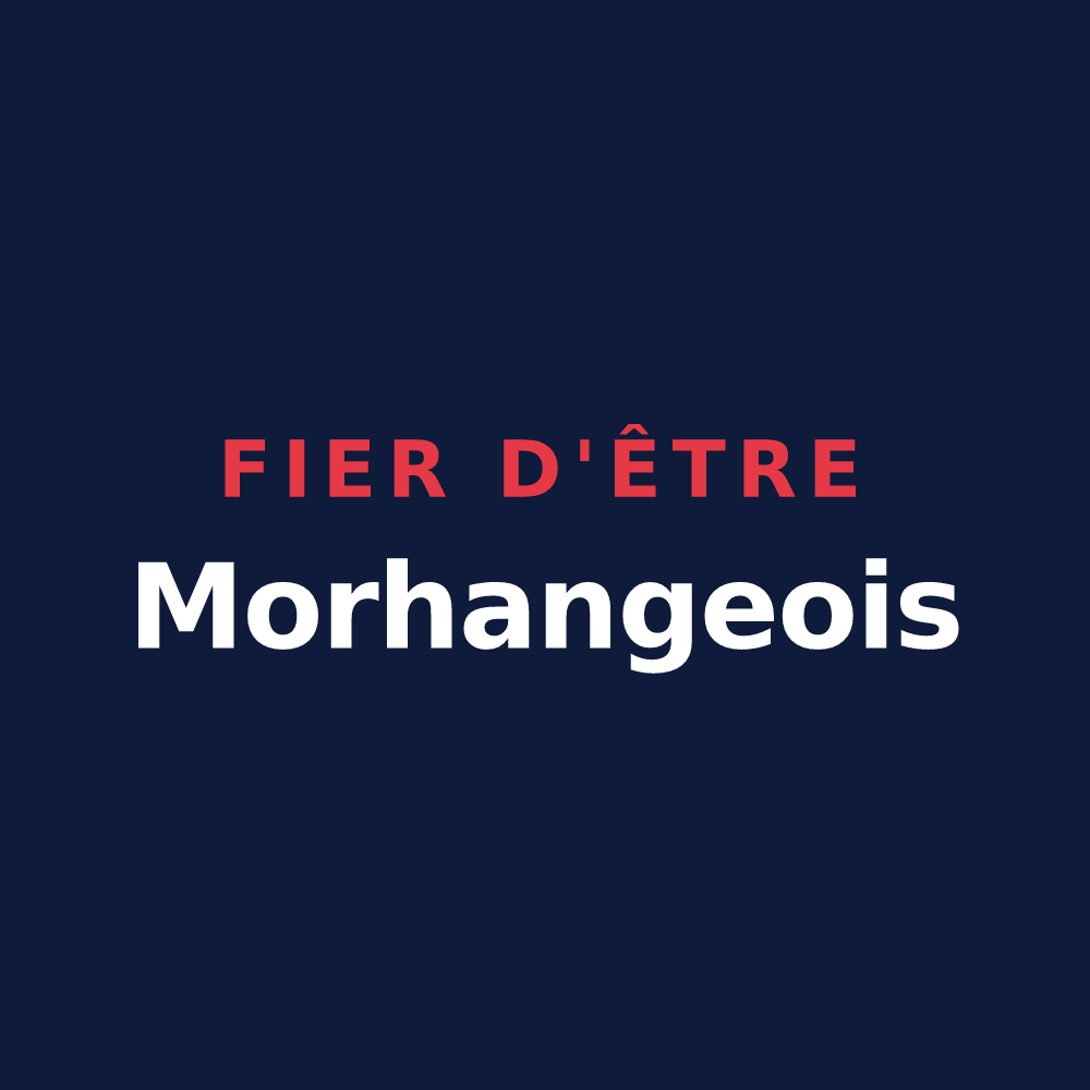 T-shirt « Fier d'être Morhangeois » — design pour Morhange