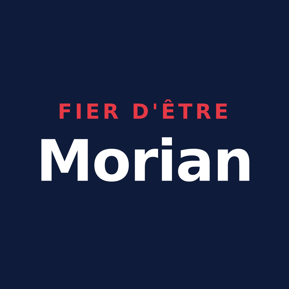 T-shirt « Fier d'être Morian » — design pour Moriat