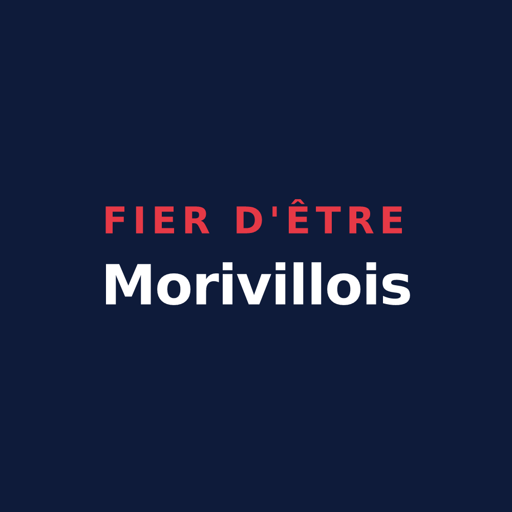 T-shirt « Fier d'être Morivillois » — design pour Moriville