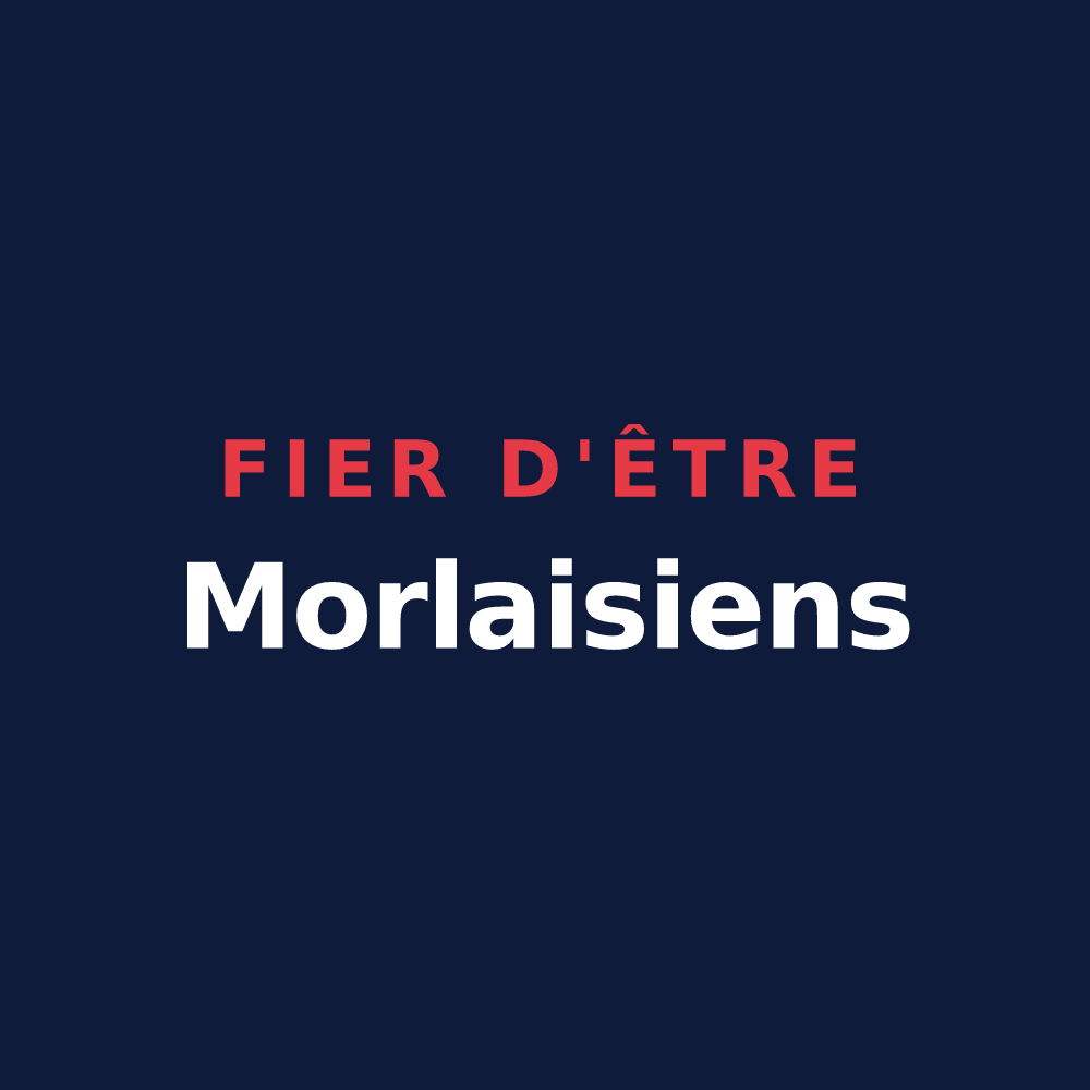 T-shirt « Fier d'être Morlaisiens » — design pour Morlaix