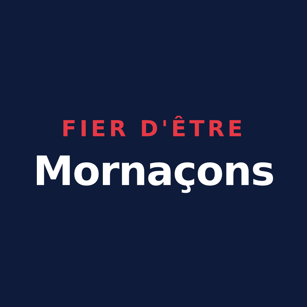 T-shirt « Fier d'être Mornaçons » — design pour Mornac-sur-Seudre