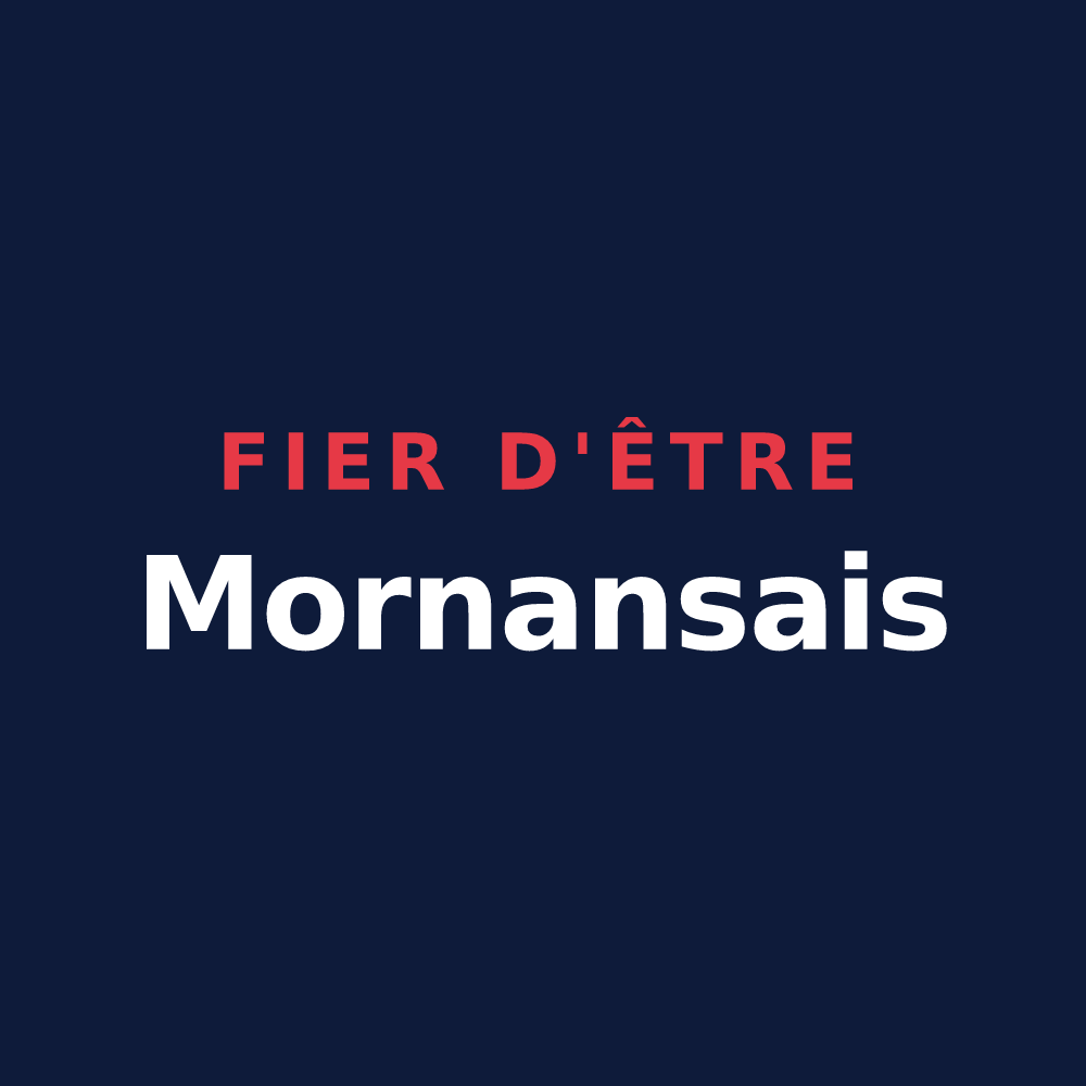 T-shirt « Fier d'être Mornansais » — design pour Mornans