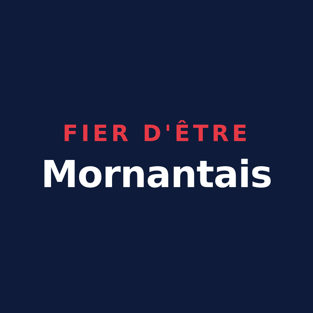 T-shirt « Fier d'être Mornantais » — design pour Mornant