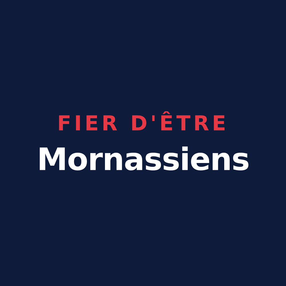 T-shirt « Fier d'être Mornassiens » — design pour Mornas