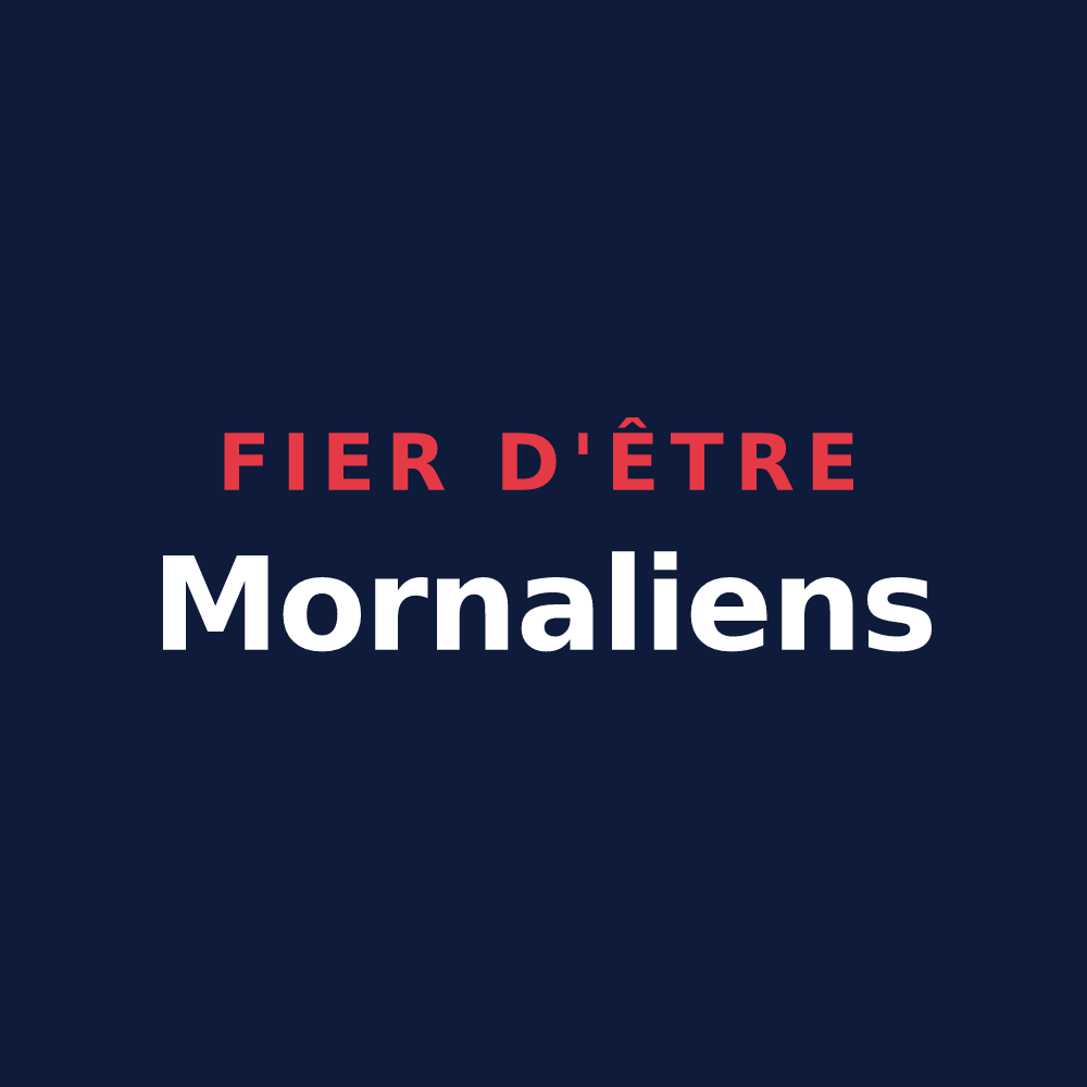 T-shirt « Fier d'être Mornaliens » — design pour Morne-à-l'Eau