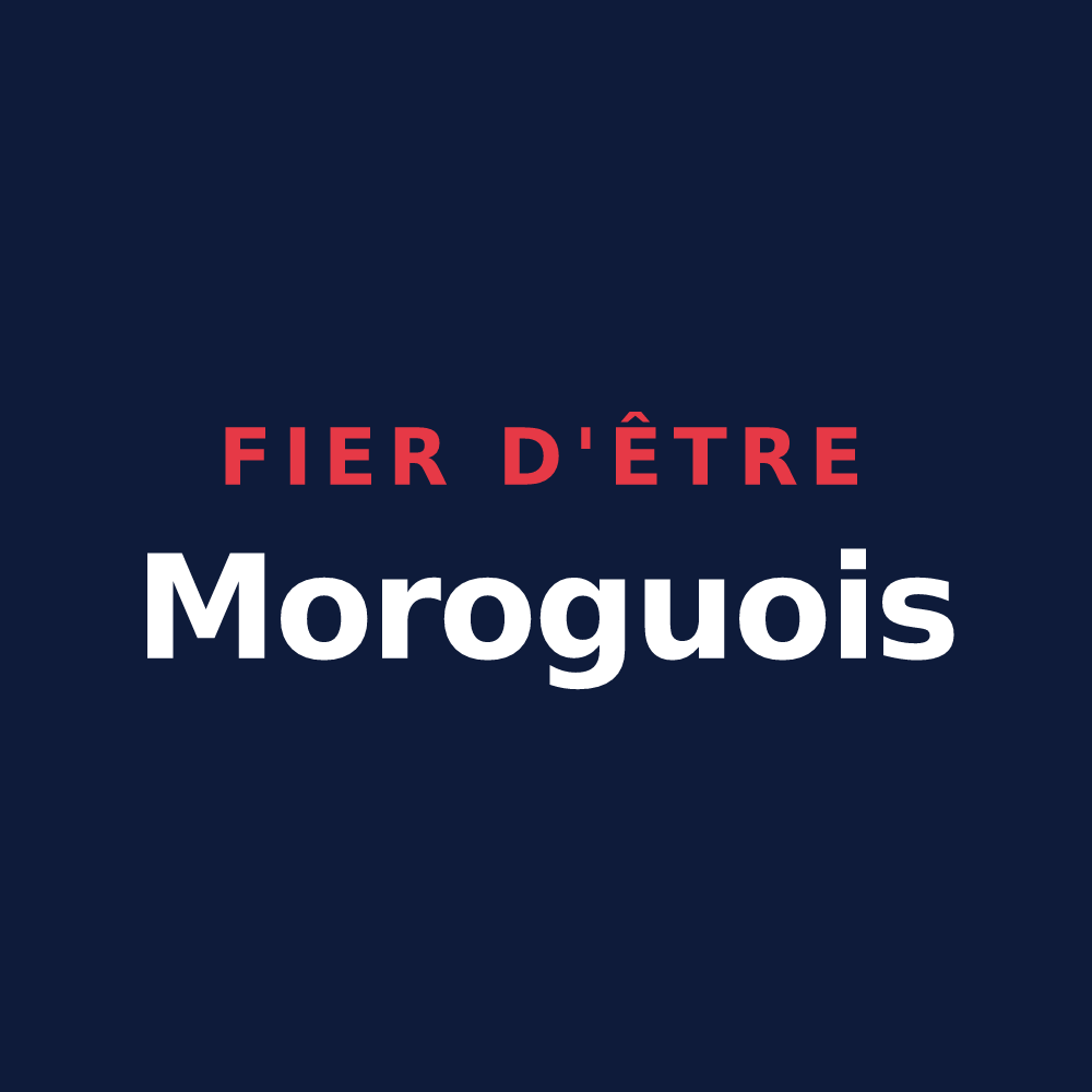 T-shirt « Fier d'être Moroguois » — design pour Morogues