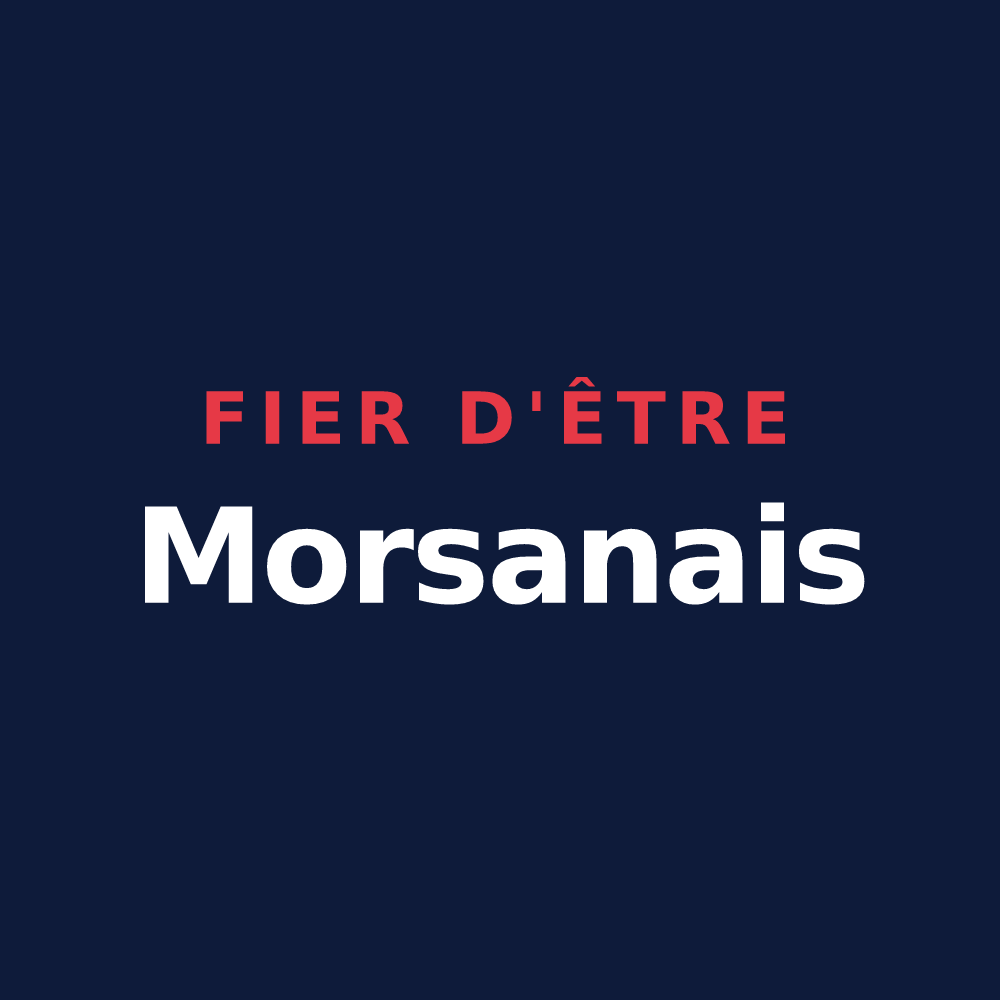 T-shirt « Fier d'être Morsanais » — design pour Morsan