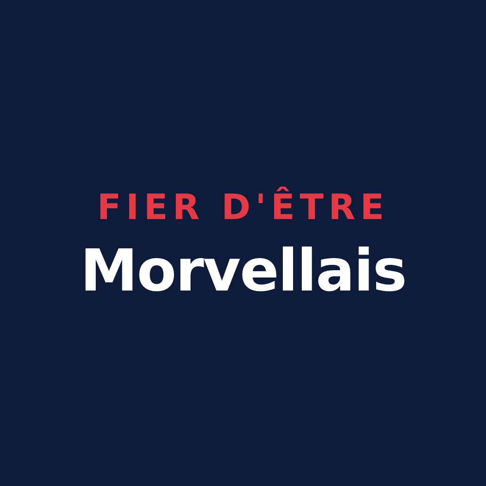 T-shirt « Fier d'être Morvellais » — design pour Morvillars