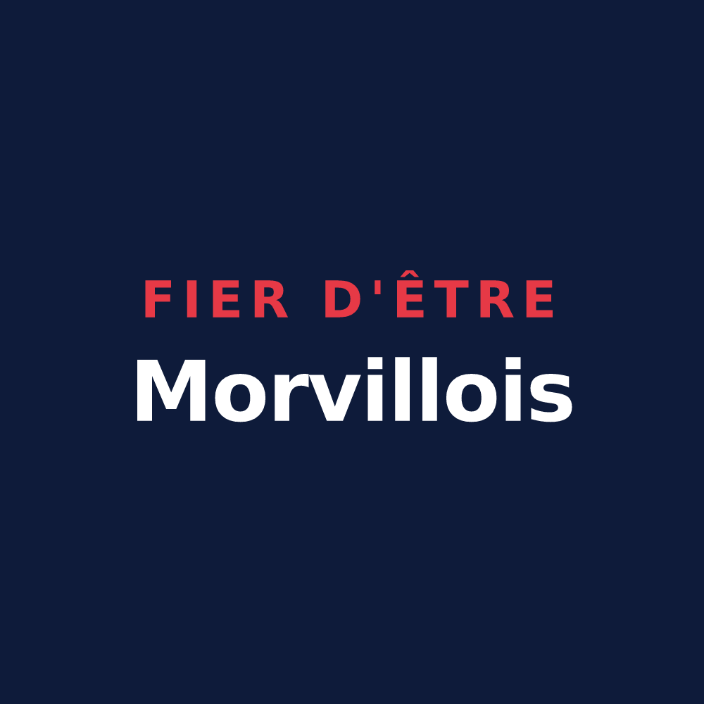T-shirt « Fier d'être Morvillois » — design pour Morville