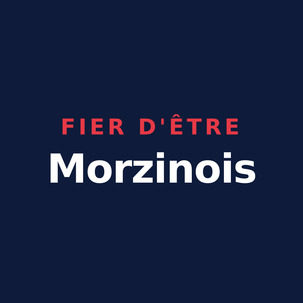 T-shirt « Fier d'être Morzinois » — design pour Morzine