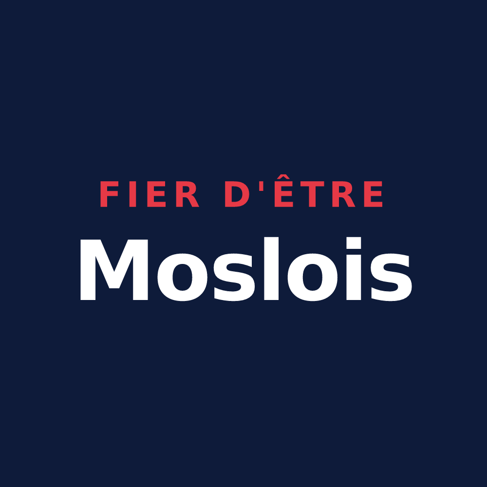 T-shirt « Fier d'être Moslois » — design pour Mosles