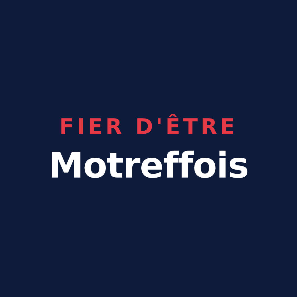 T-shirt « Fier d'être Motreffois » — design pour Motreff