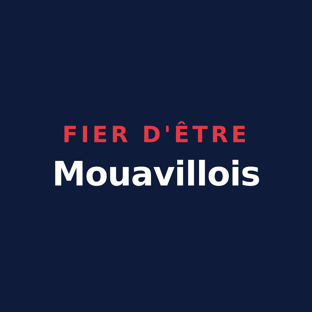 T-shirt « Fier d'être Mouavillois » — design pour Mouaville