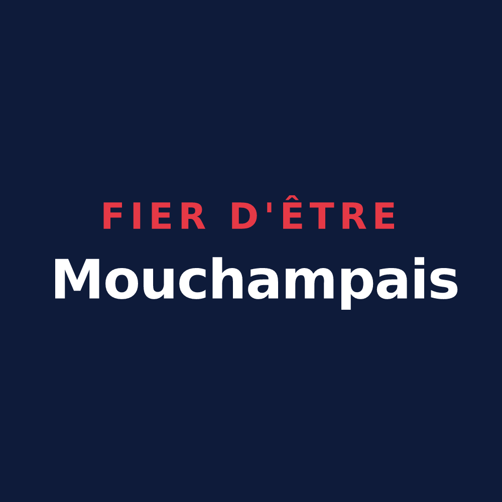 T-shirt « Fier d'être Mouchampais » — design pour Mouchamps