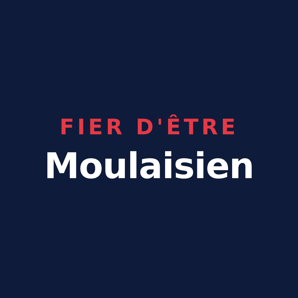 T-shirt « Fier d'être Moulaisien » — design pour Moulay
