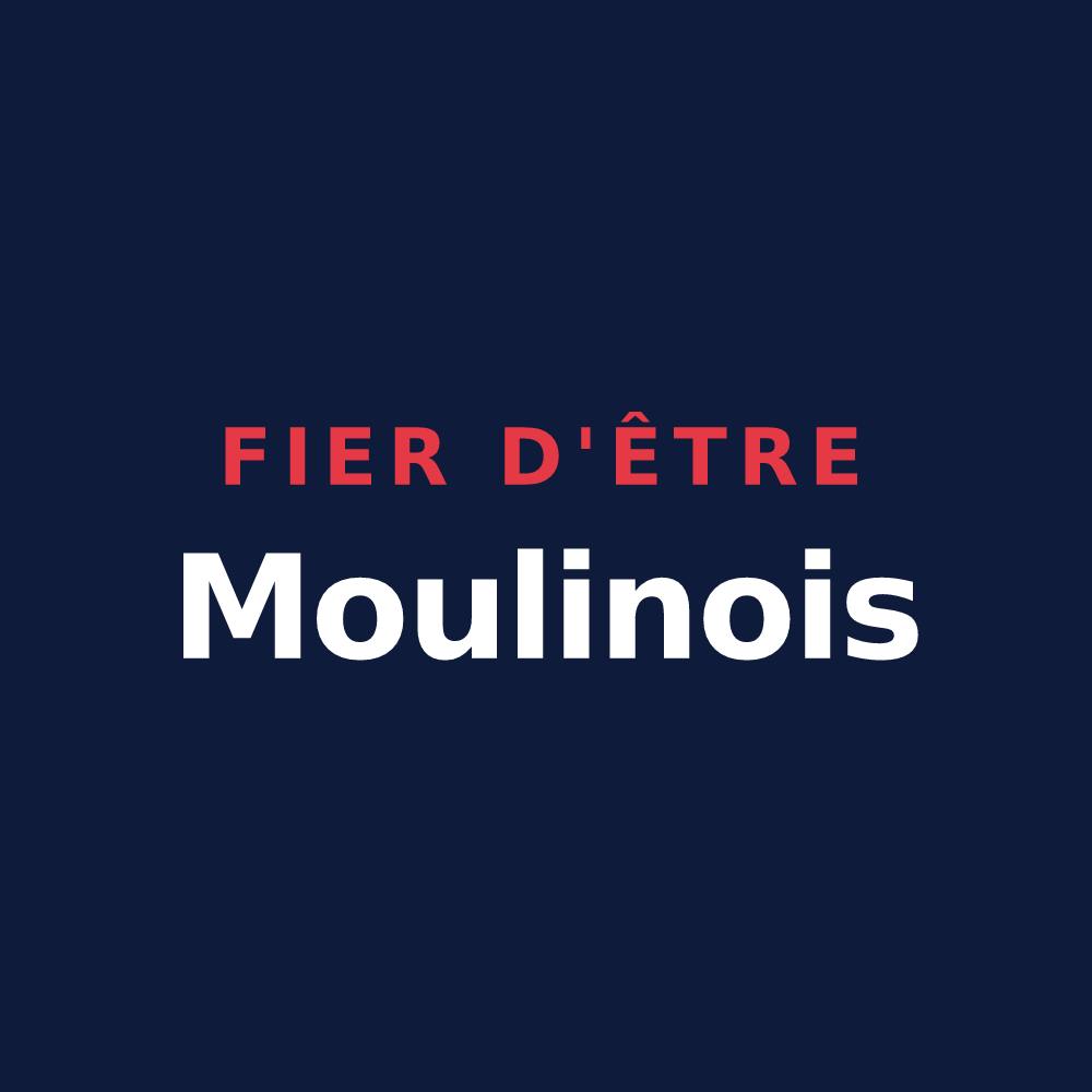 T-shirt « Fier d'être Moulinois » — design pour Moulins