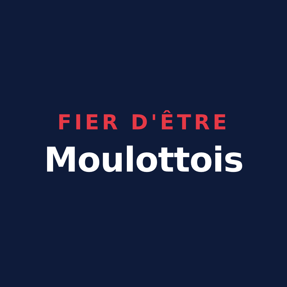 T-shirt « Fier d'être Moulottois » — design pour Moulotte