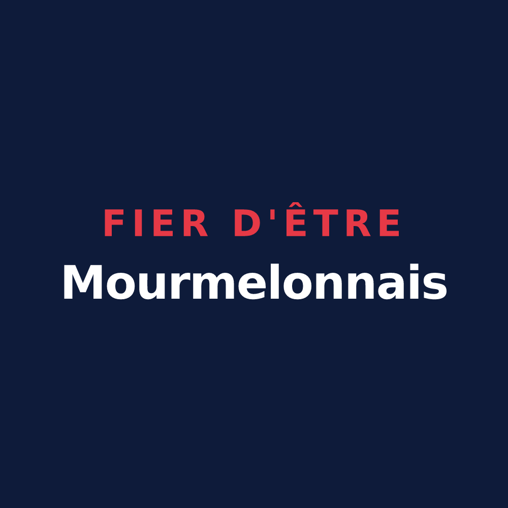 T-shirt « Fier d'être Mourmelonnais » — design pour Mourmelon-le-Grand