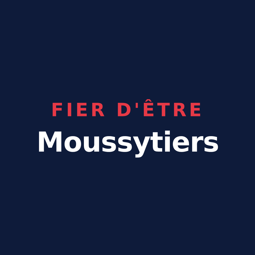 T-shirt « Fier d'être Moussytiers » — design pour Moussy