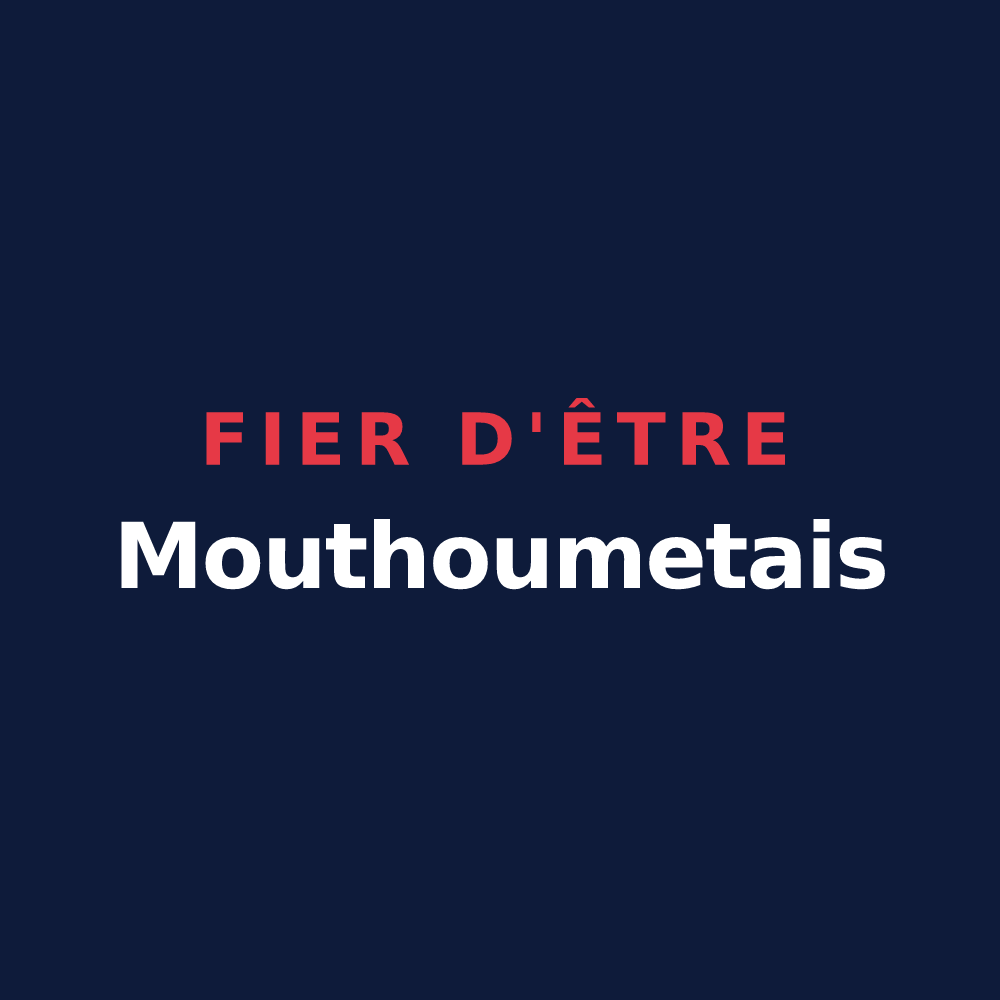 T-shirt « Fier d'être Mouthoumetais » — design pour Mouthoumet