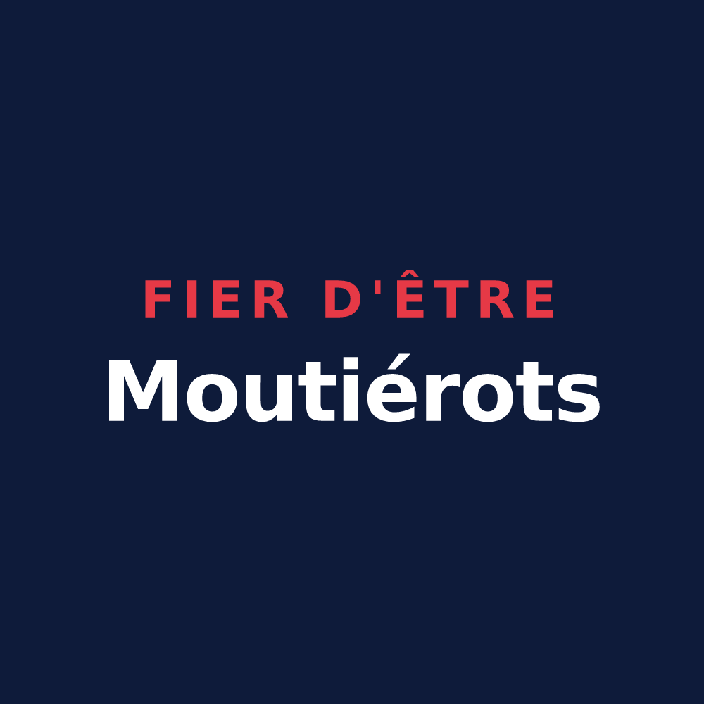 T-shirt « Fier d'être Moutiérots » — design pour Moutier-d'Ahun