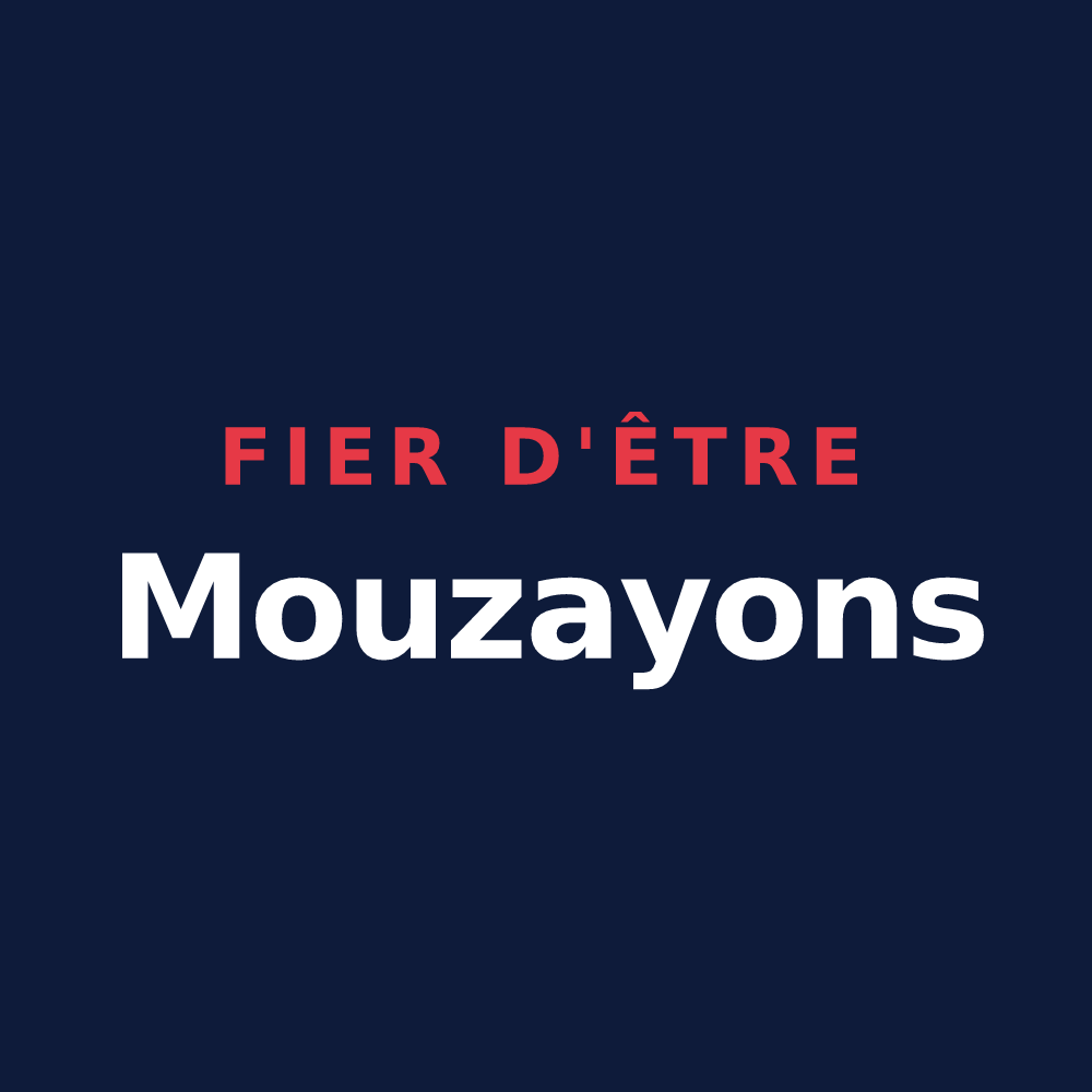 T-shirt « Fier d'être Mouzayons » — design pour Mouzay