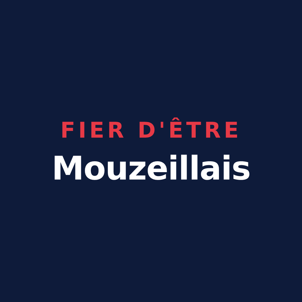 T-shirt « Fier d'être Mouzeillais » — design pour Mouzeil
