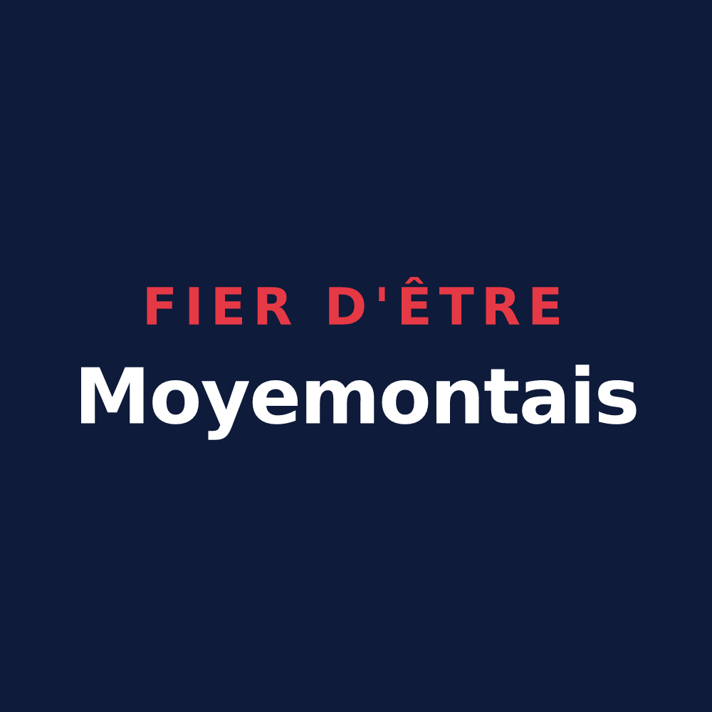 T-shirt « Fier d'être Moyemontais » — design pour Moyemont