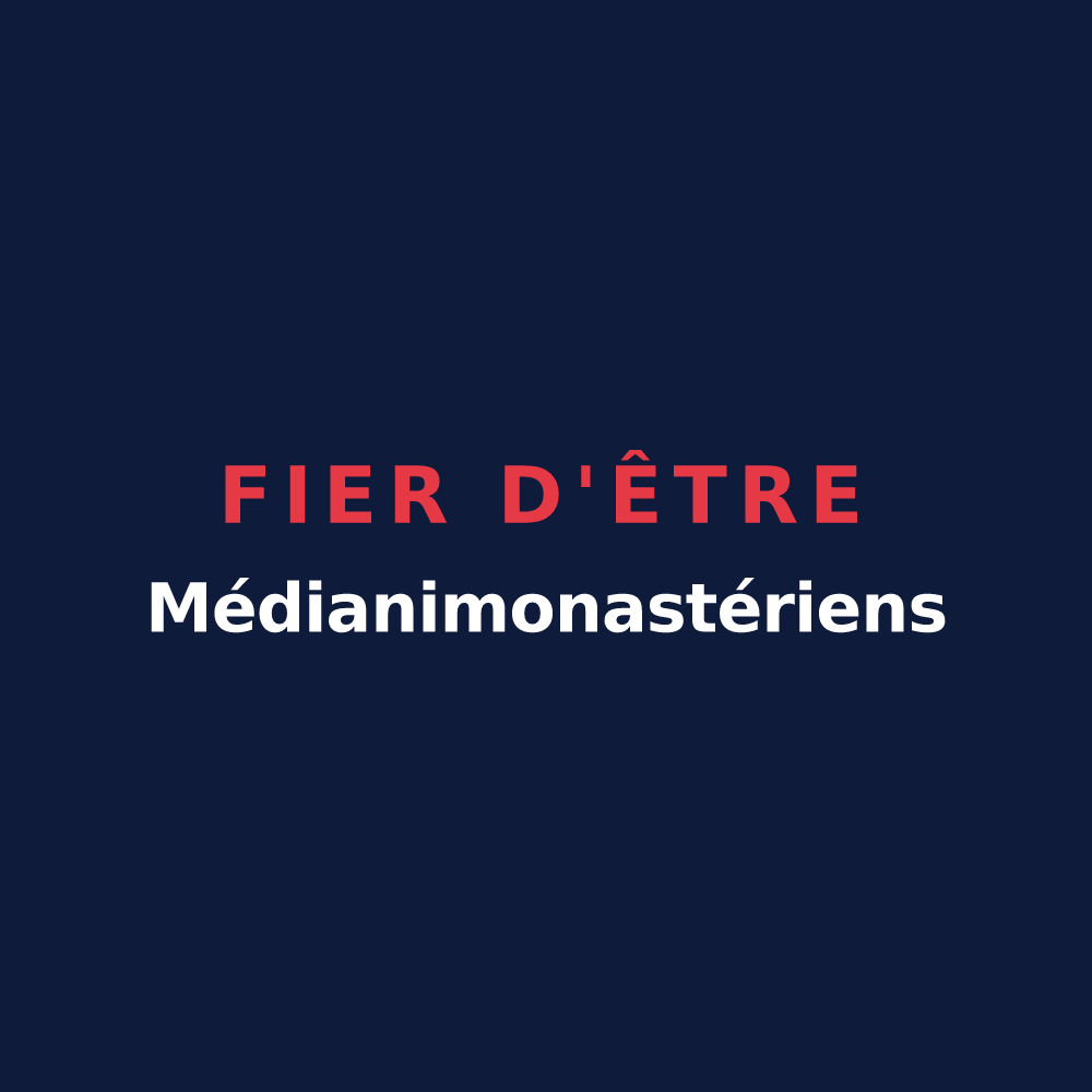 T-shirt « Fier d'être Médianimonastériens » — design pour Moyenmoutier