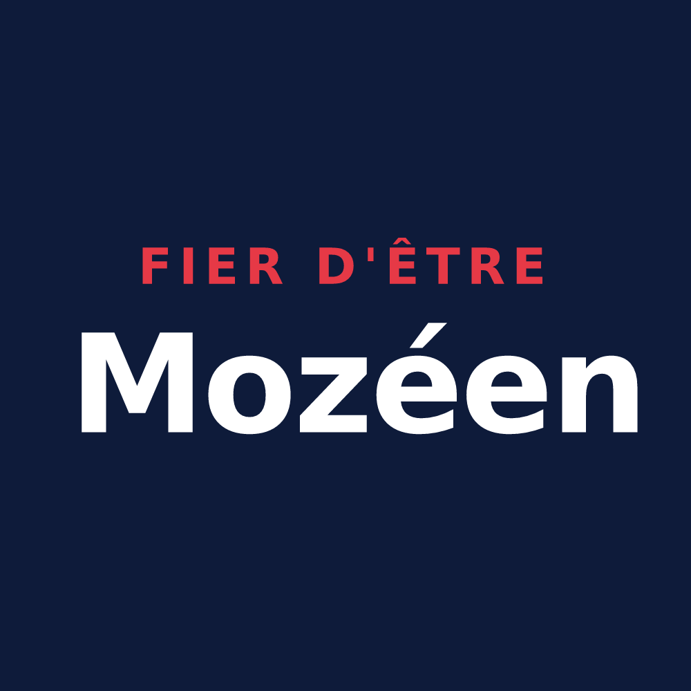T-shirt « Fier d'être Mozéen » — design pour Mozé-sur-Louet
