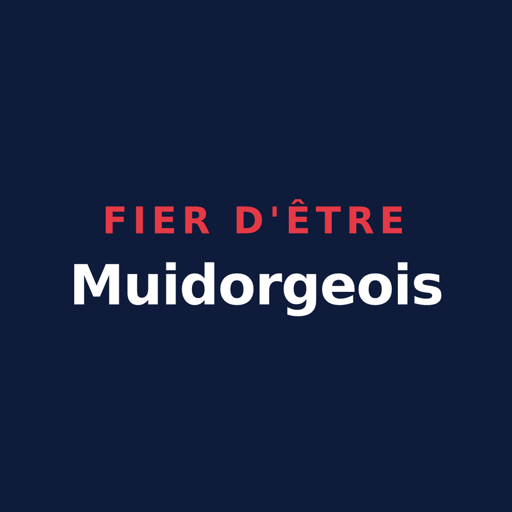 T-shirt « Fier d'être Muidorgeois » — design pour Muidorge