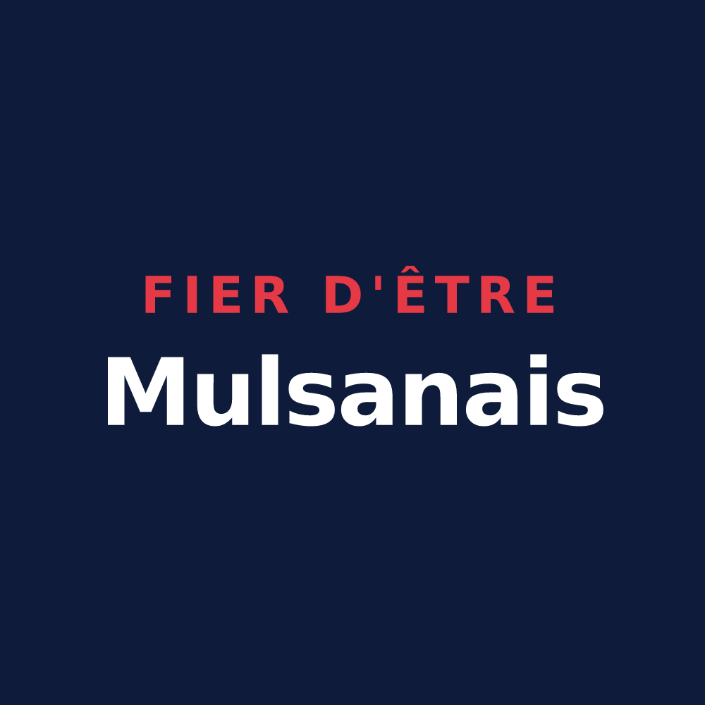 T-shirt « Fier d'être Mulsanais » — design pour Mulsans