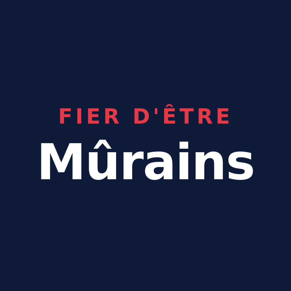 T-shirt « Fier d'être Mûrains » — design pour Mûres