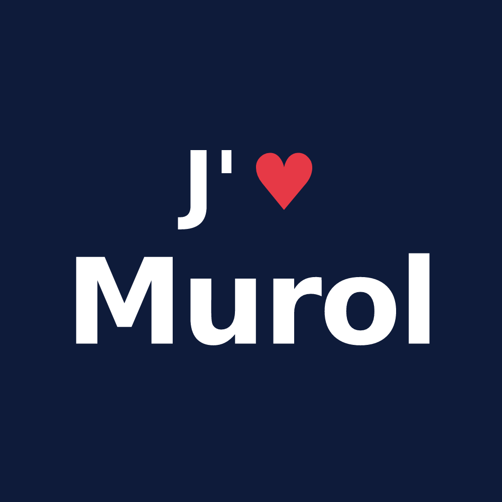 T-shirt personnalisé Murol — design J'aime Murol