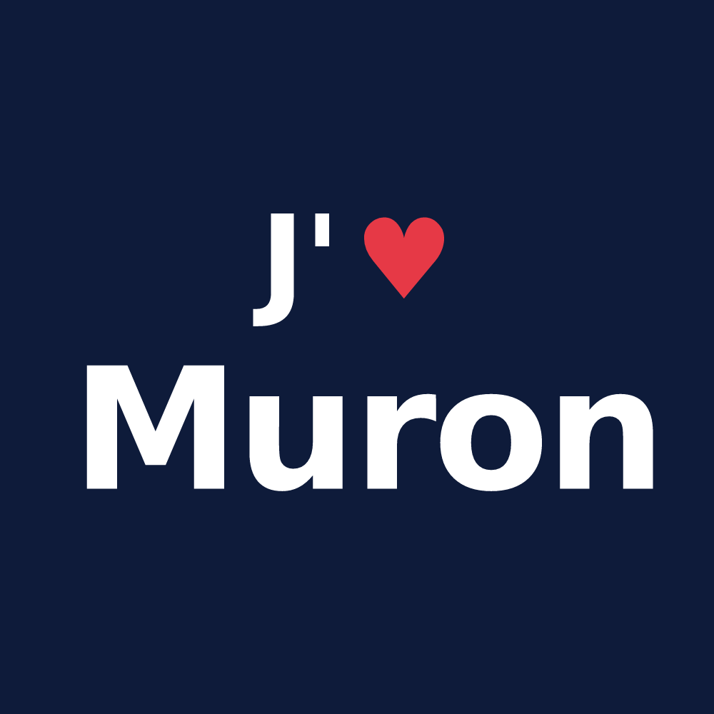 T-shirt personnalisé Muron — design J'aime Muron