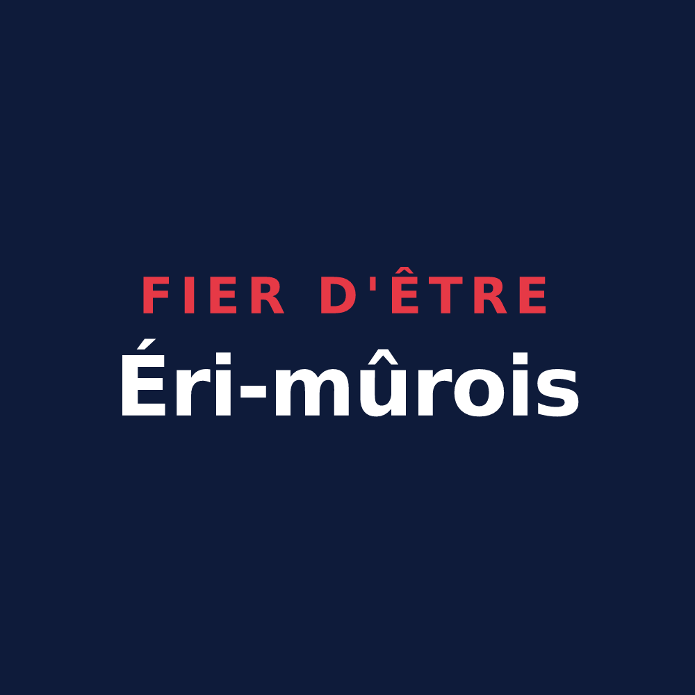 T-shirt « Fier d'être Éri-mûrois » — design pour Mûrs-Erigné