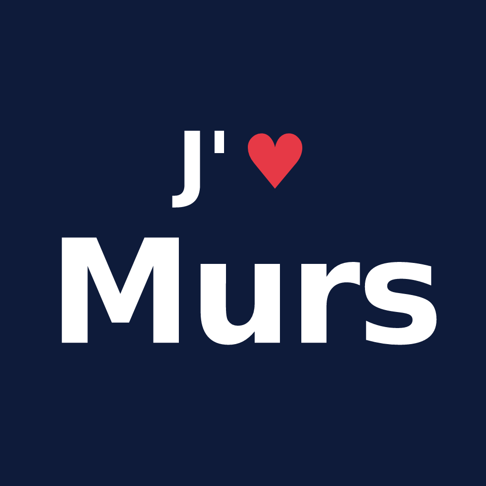 T-shirt personnalisé Murs — design J'aime Murs