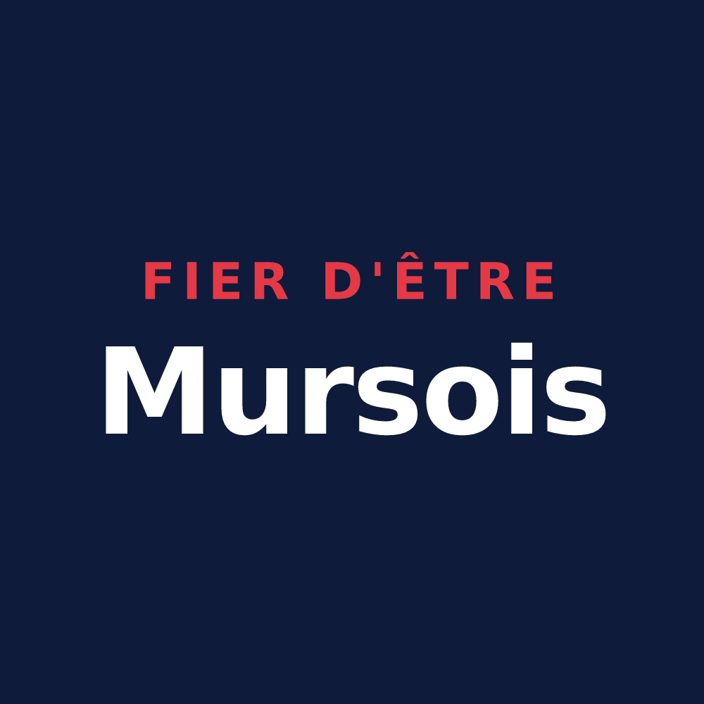 T-shirt « Fier d'être Mursois » — design pour Murs