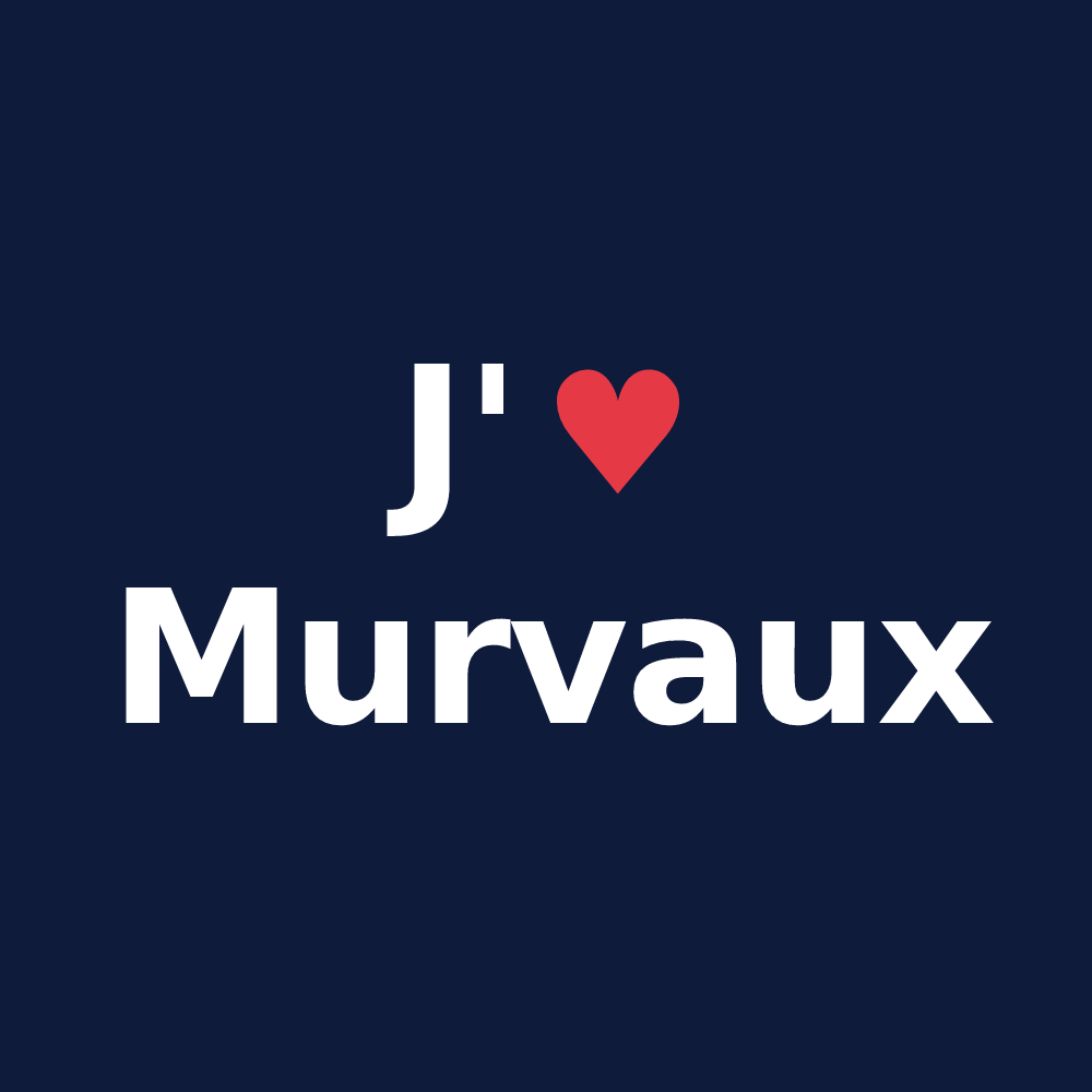 T-shirt personnalisé Murvaux — design J'aime Murvaux