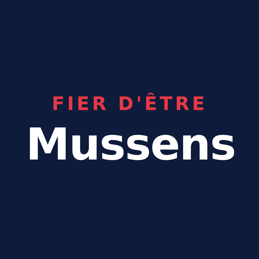 T-shirt « Fier d'être Mussens » — design pour Mussey-sur-Marne