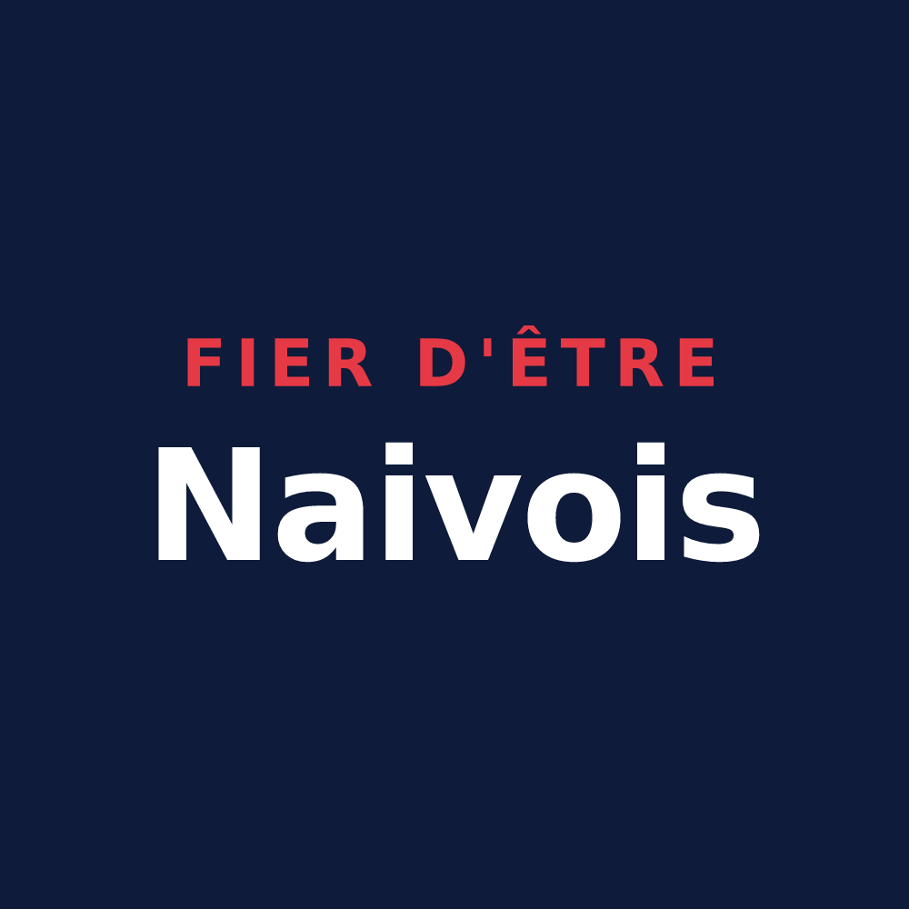 T-shirt « Fier d'être Naivois » — design pour Naives-en-Blois