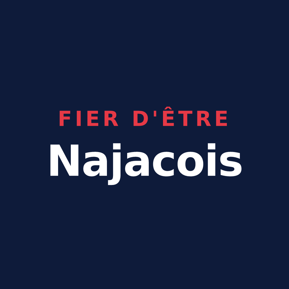 T-shirt « Fier d'être Najacois » — design pour Najac