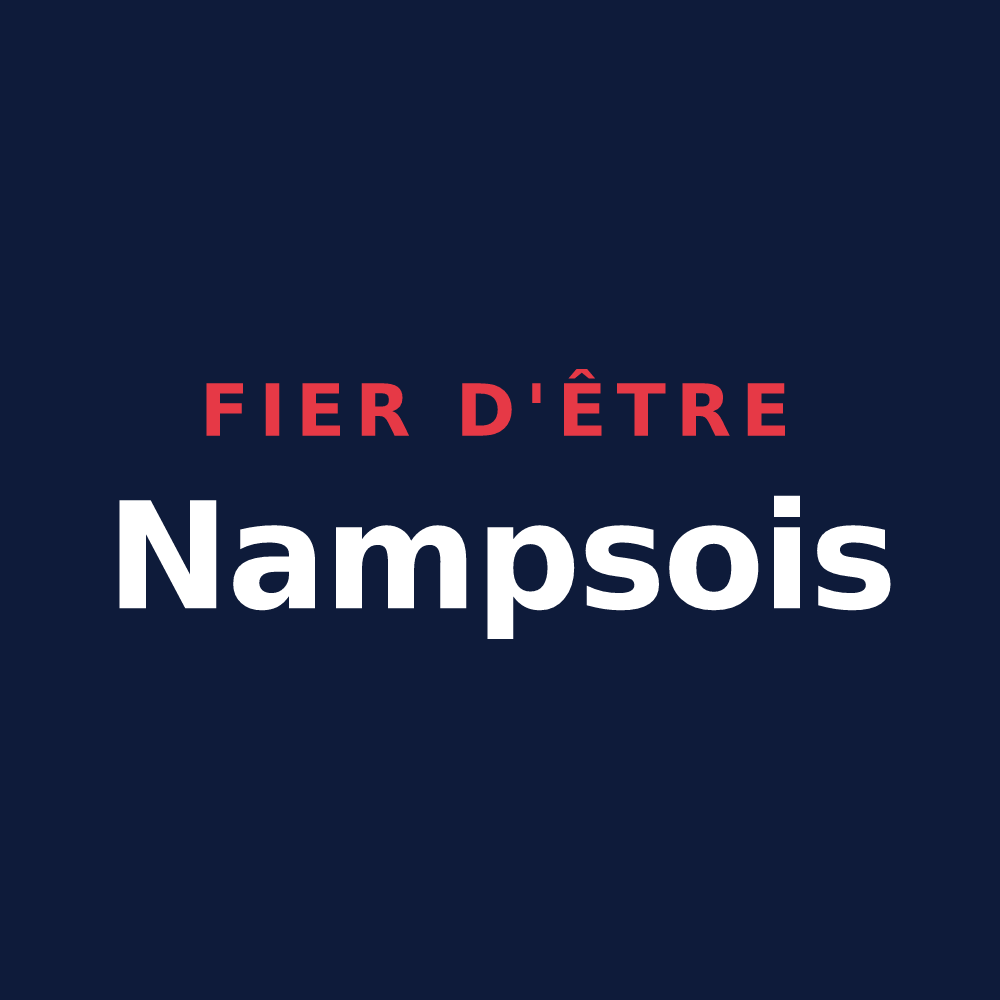 T-shirt « Fier d'être Nampsois » — design pour Namps-Maisnil