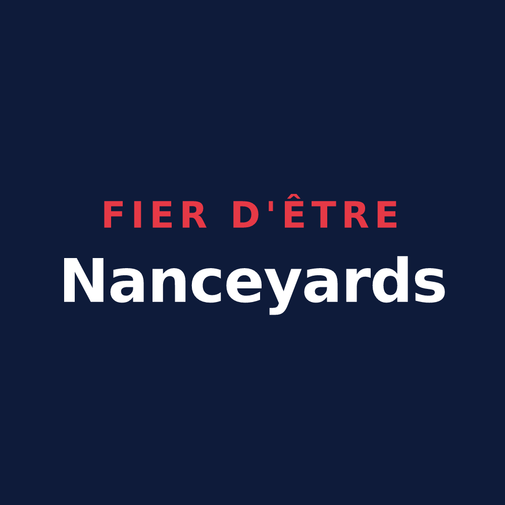 T-shirt « Fier d'être Nanceyards » — design pour Nances