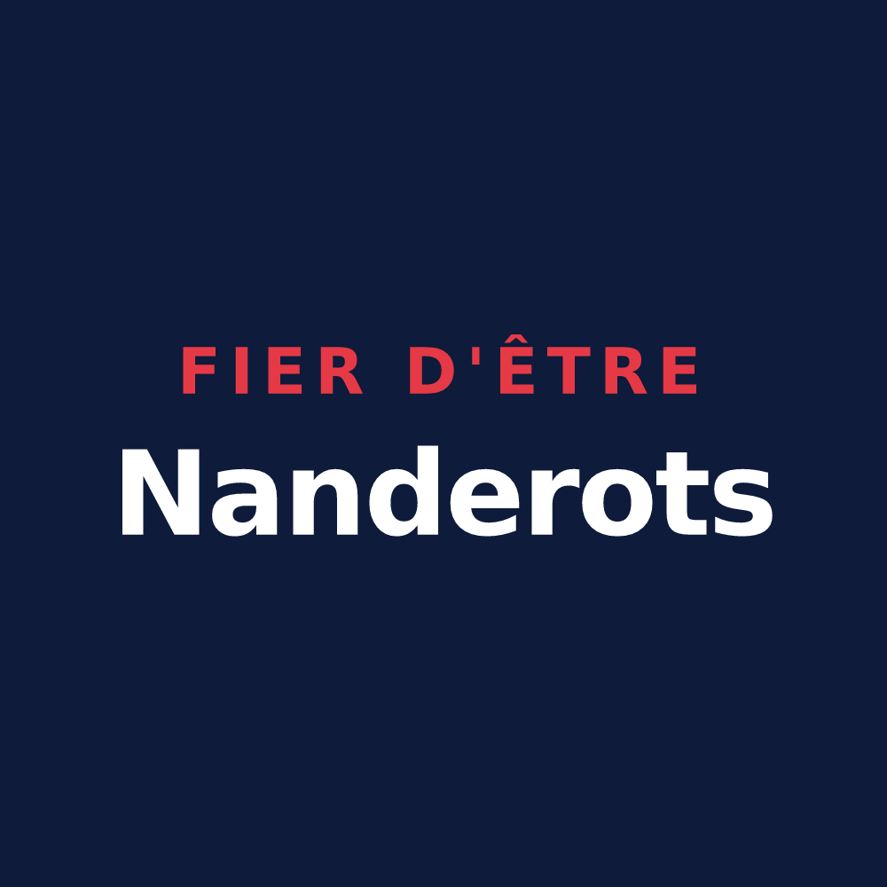T-shirt « Fier d'être Nanderots » — design pour Nandax