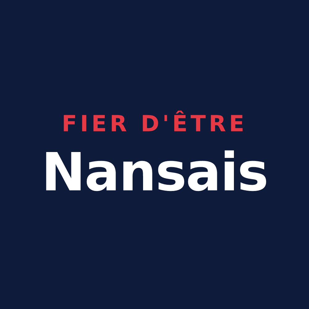 T-shirt « Fier d'être Nansais » — design pour Nans-les-Pins